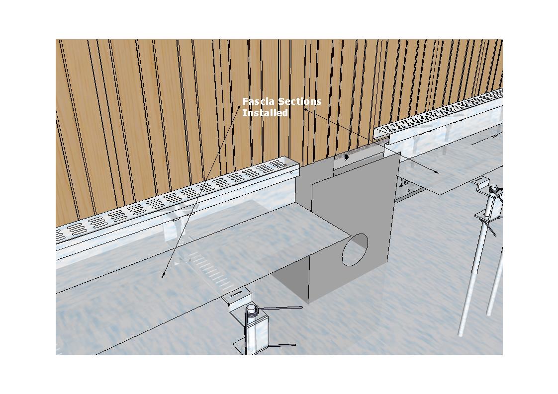 E2 In-Line Sump Installation